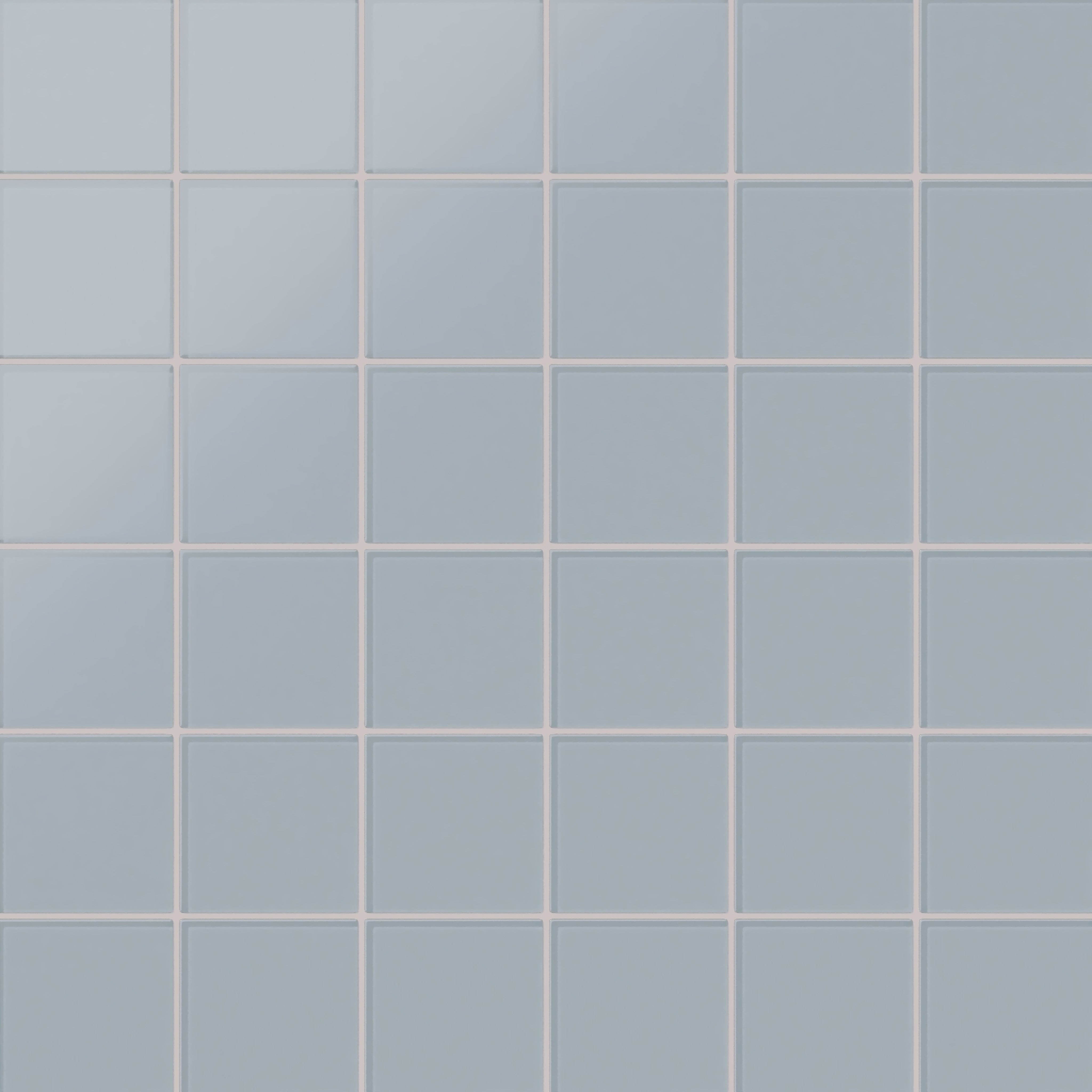 4x4 Glass Tile in Pinyon Jay Matte
