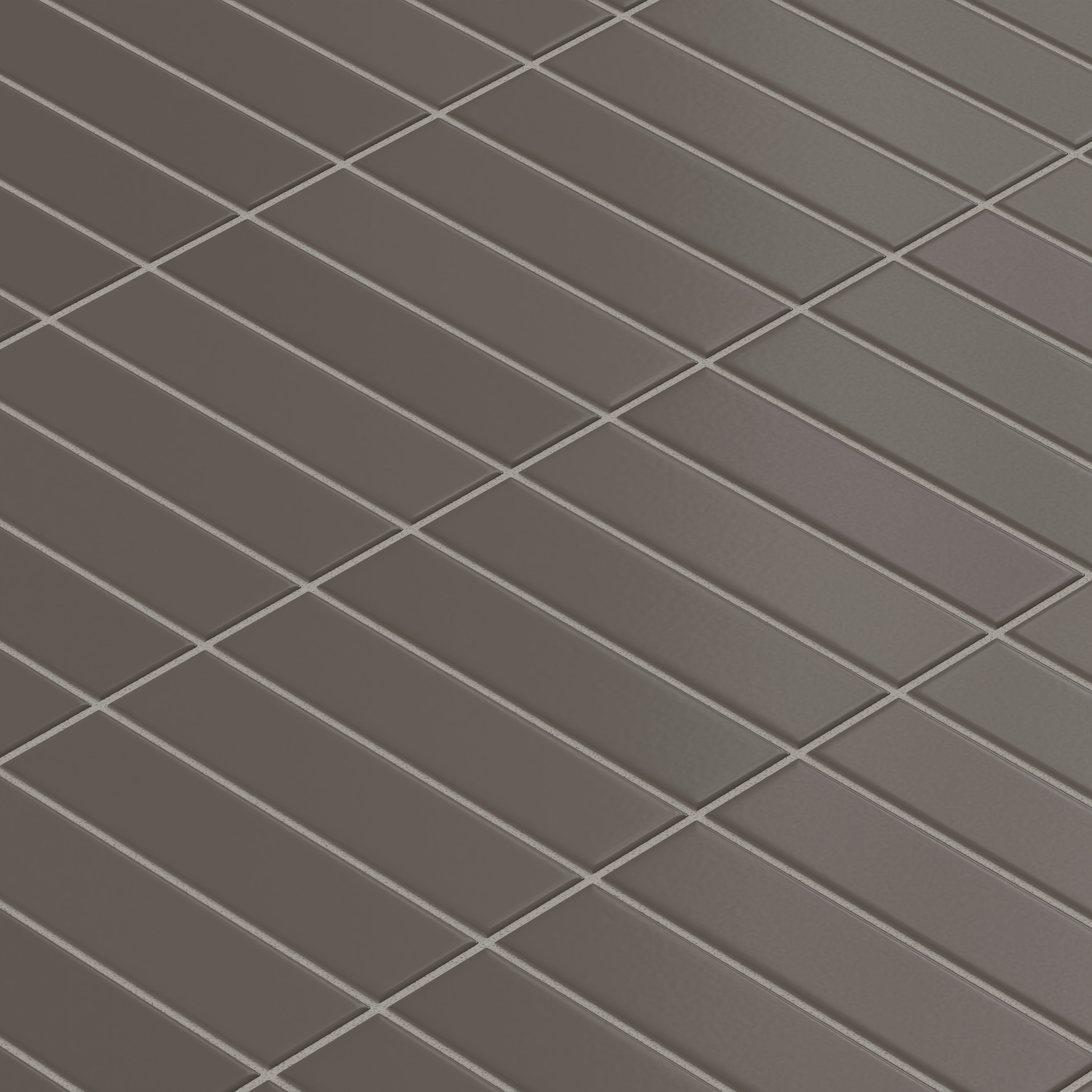 2x8 Original Ceramic Tile in Carbon Matte