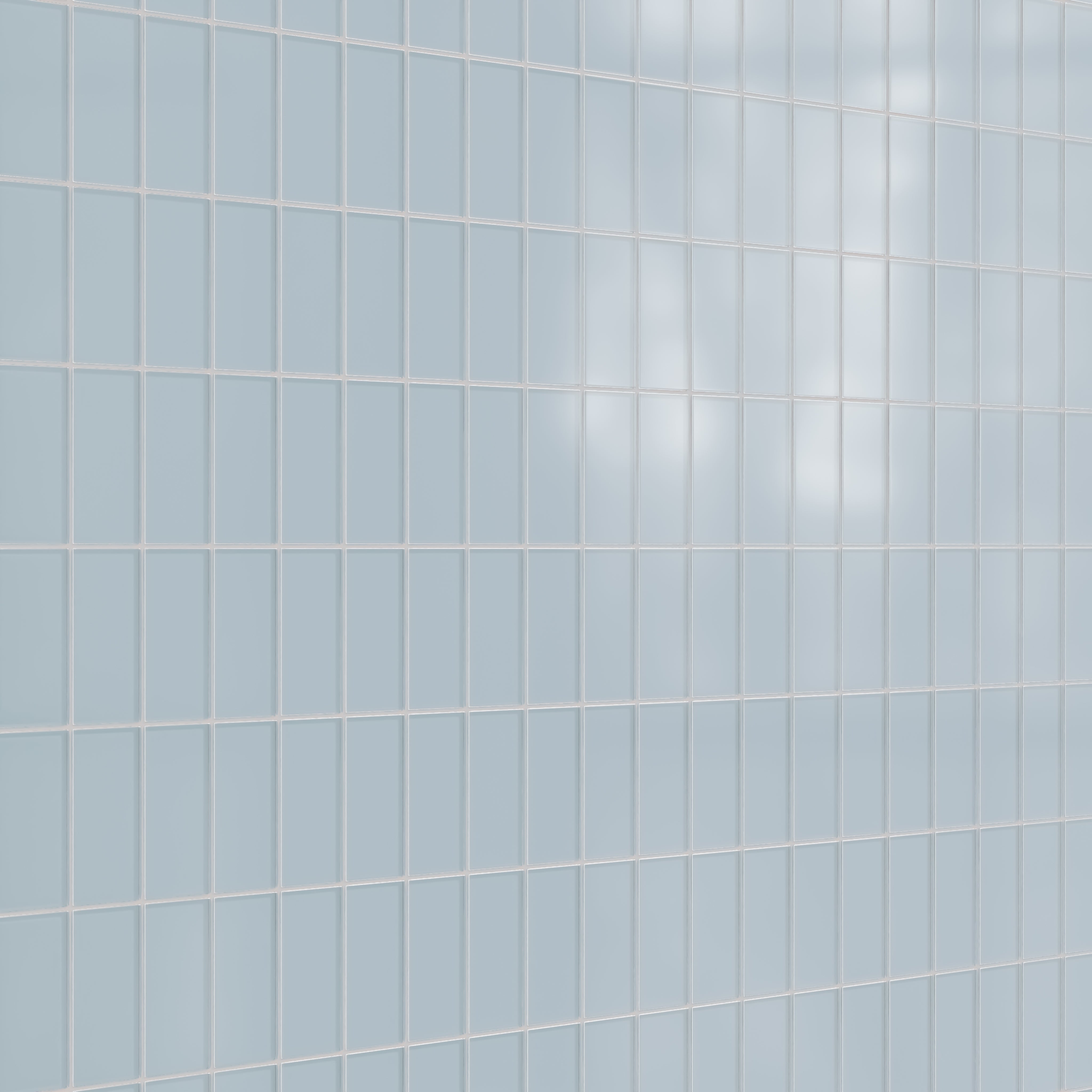 3x6 Glass Tile in Partridge Matte