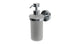 Flatiron Round Soap Dispenser in Polished Chrome