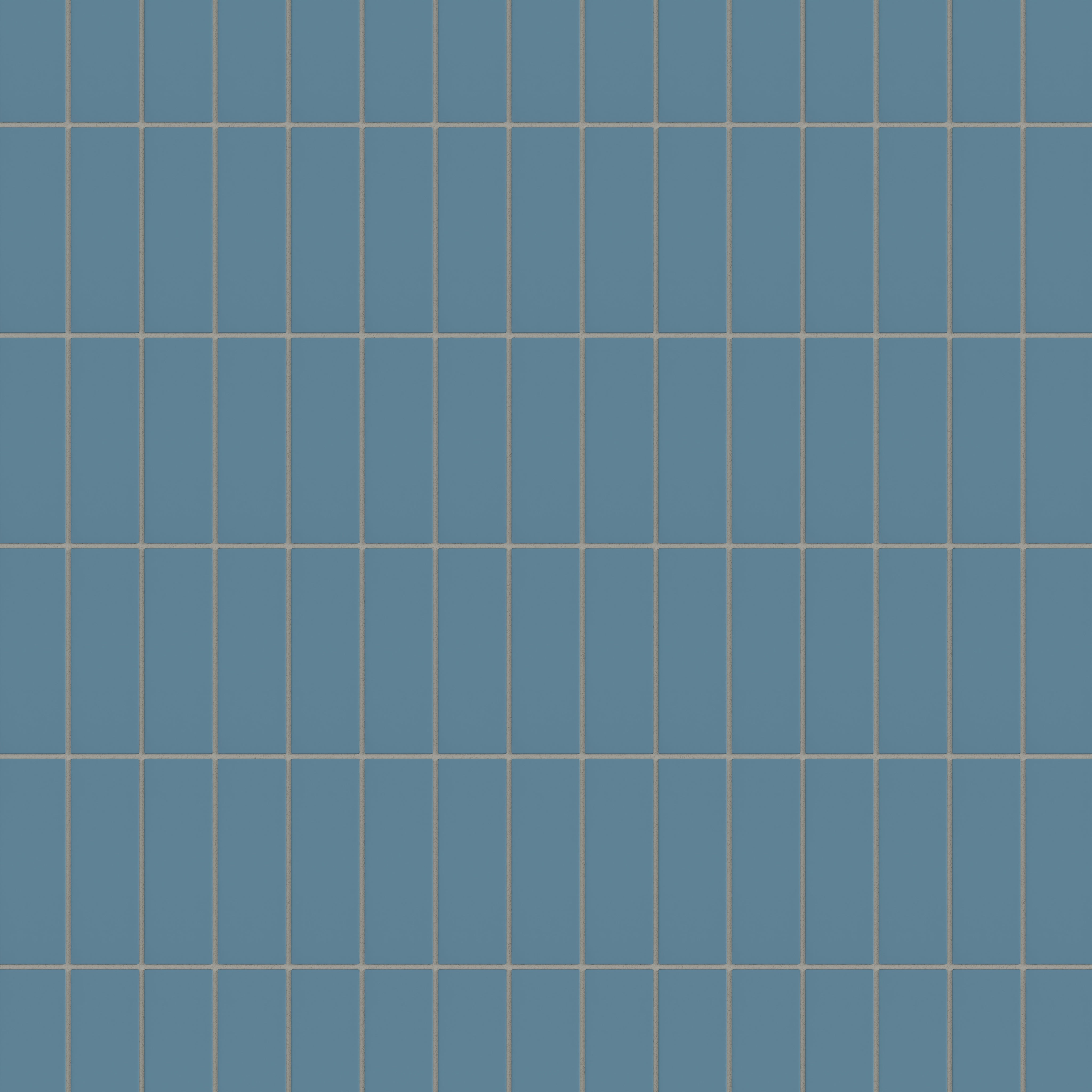 2x6 Natural Press Ceramic Tile in Azurite Matte