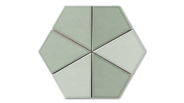 Hexite Original Ceramic Tile in Rosemary Gloss