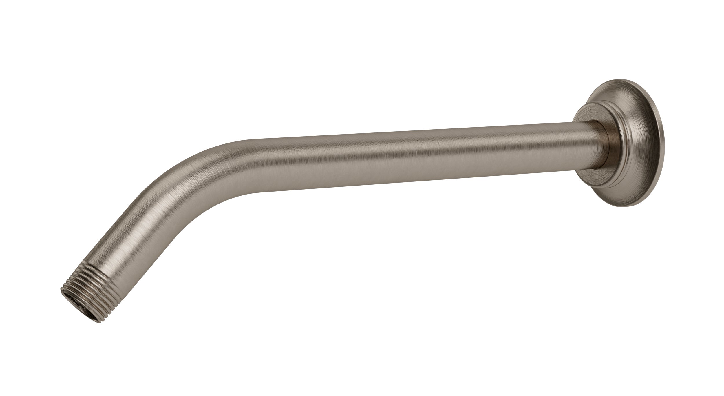 Emerson 45-Degree 12" Shower Arm with Flange in Antique Nickel