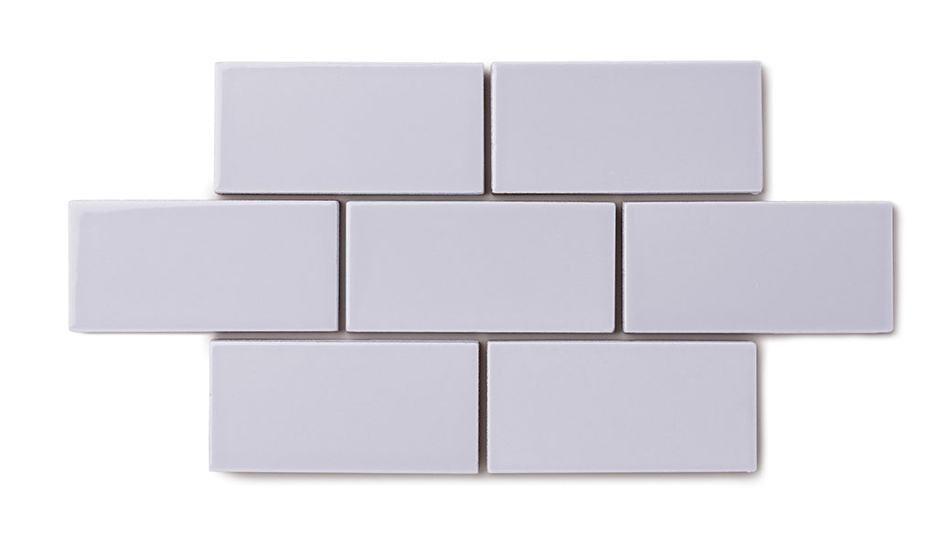 3x9 Natural Press Ceramic Tile in Amethyst Gloss