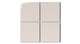 4x4 Natural Press Ceramic Tile in Tyrian Purple Gloss