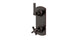 Emerson Two Handle Wall Mount Shower Trim with Classic Cross/Classic Lever Handles in Antique Bronze