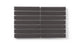 1x6 Straight Set Sheeted Original Ceramic Mosaic Tile in Carbon Matte