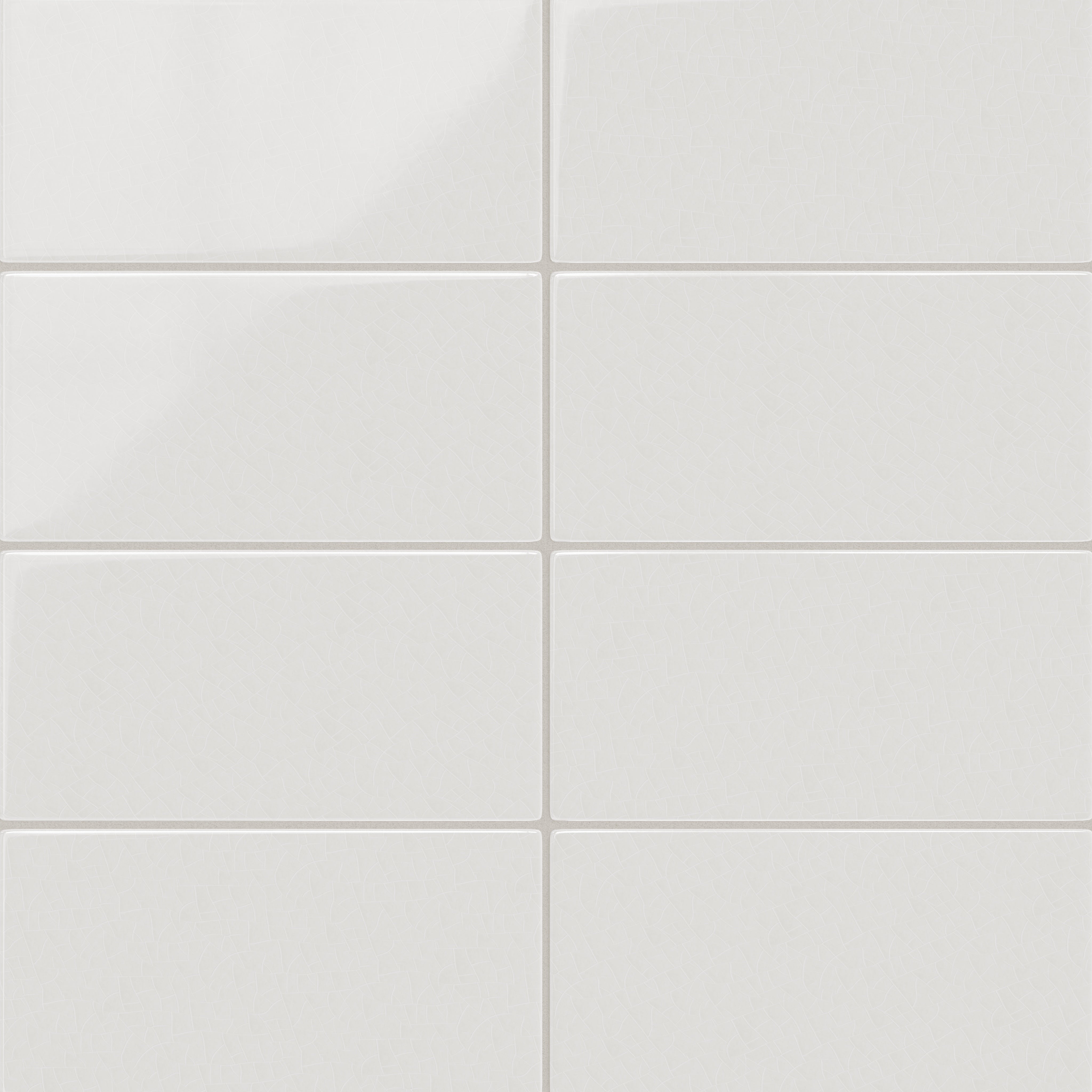 6x12 Original Ceramic Tile in Frost Gloss