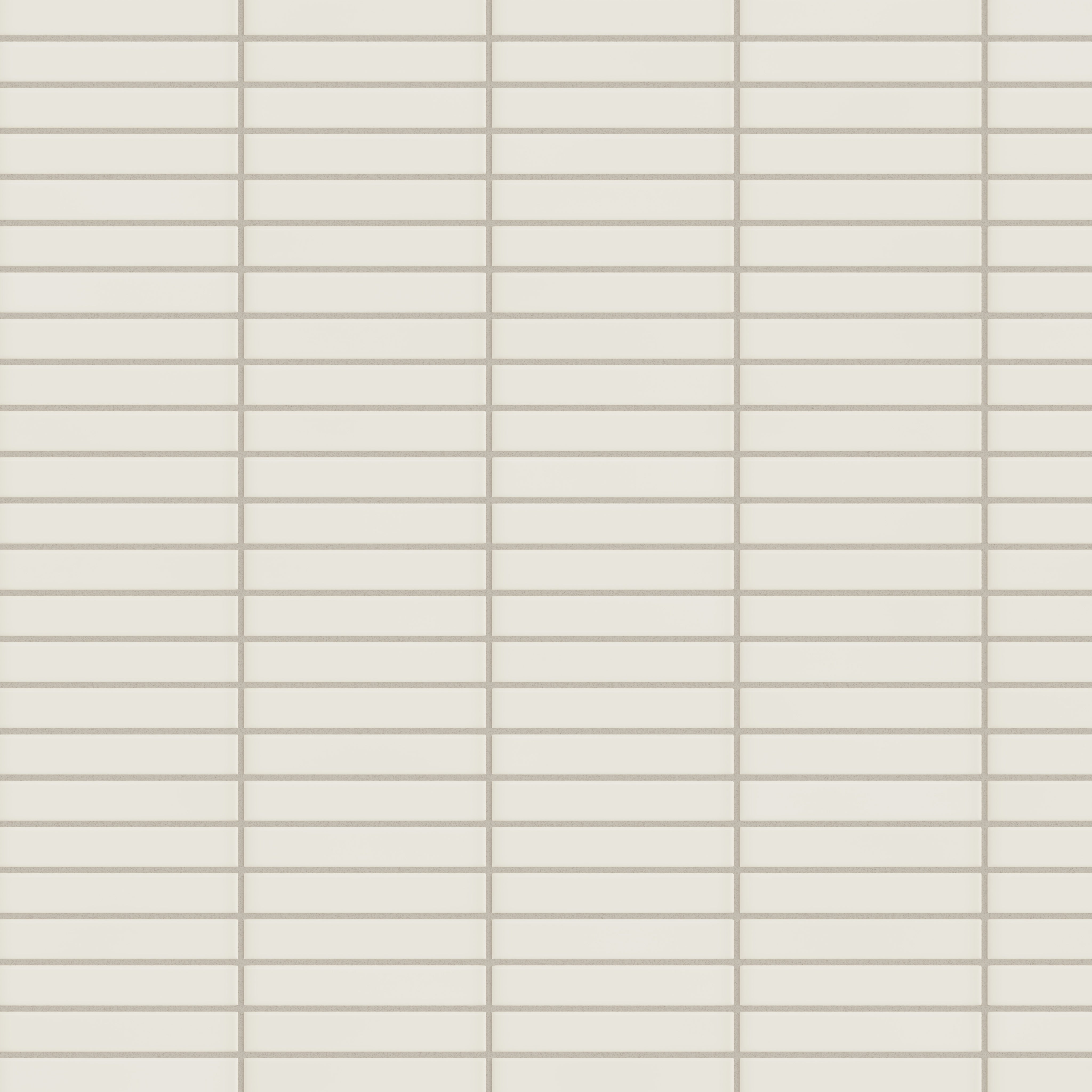 1x6 Straight Set Sheeted Original Ceramic Mosaic Tile in Feldspar Matte