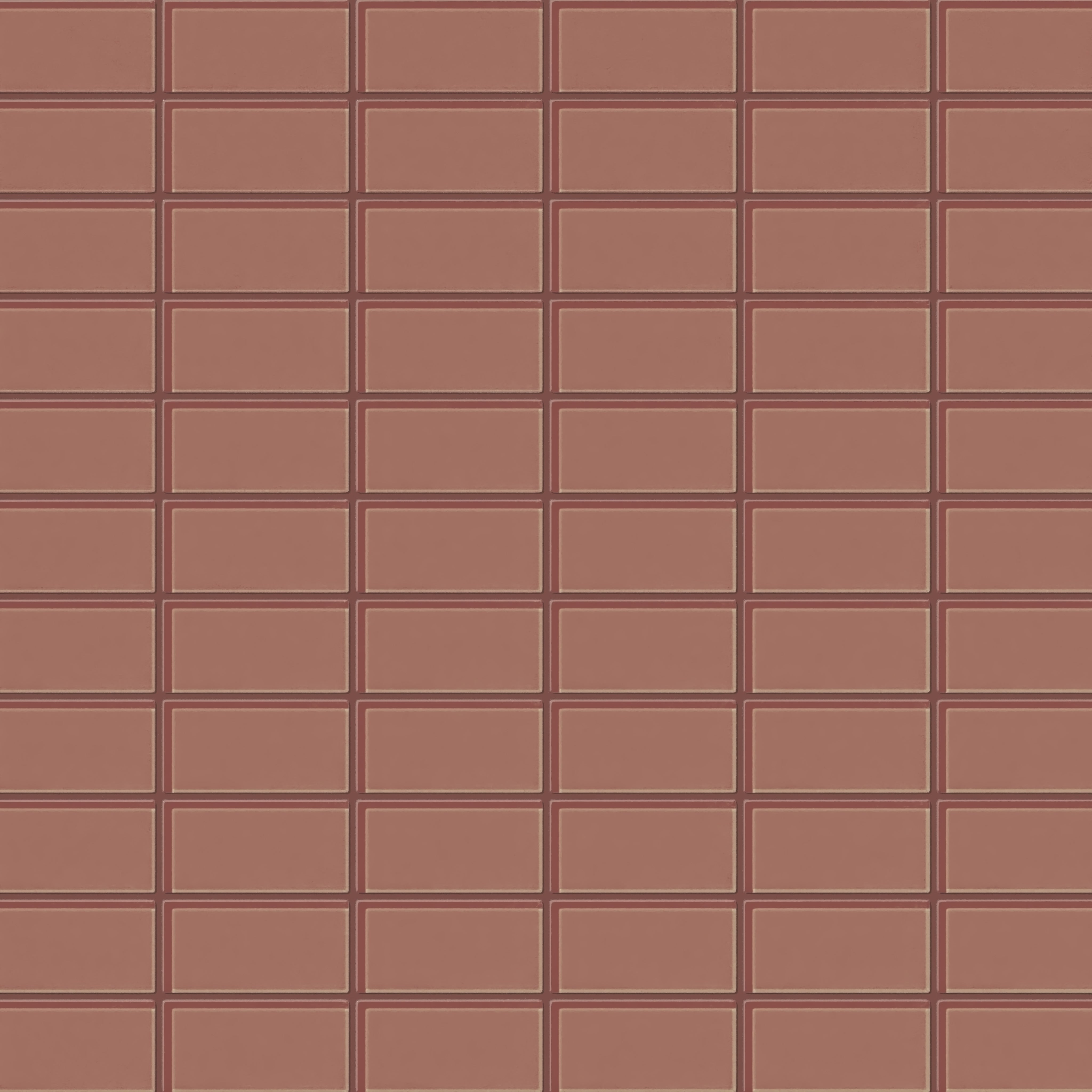 2x4 Straight Set Sheeted Glass Mosaic Tile in Flicker Gloss