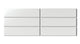 2x8 Natural Press Ceramic Tile in Zinc Matte