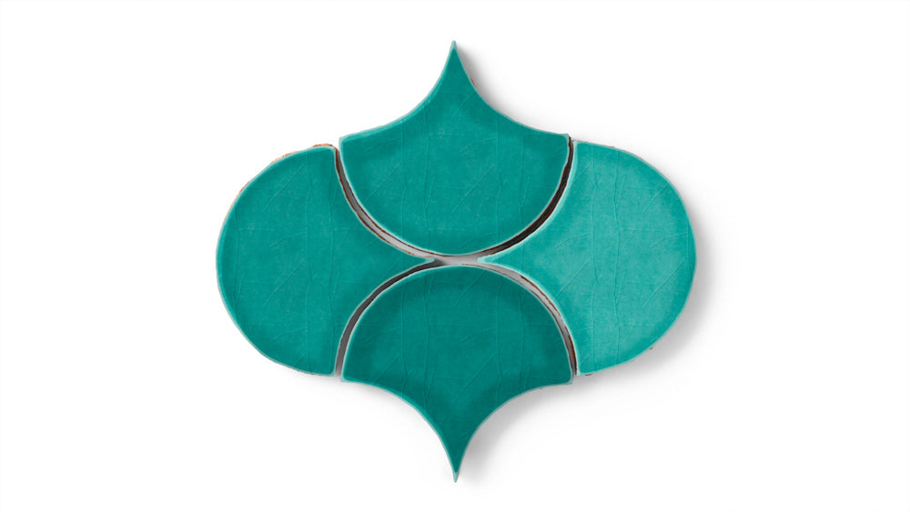 Ogee Drop Original Ceramic Tile in Bora Bora Gloss