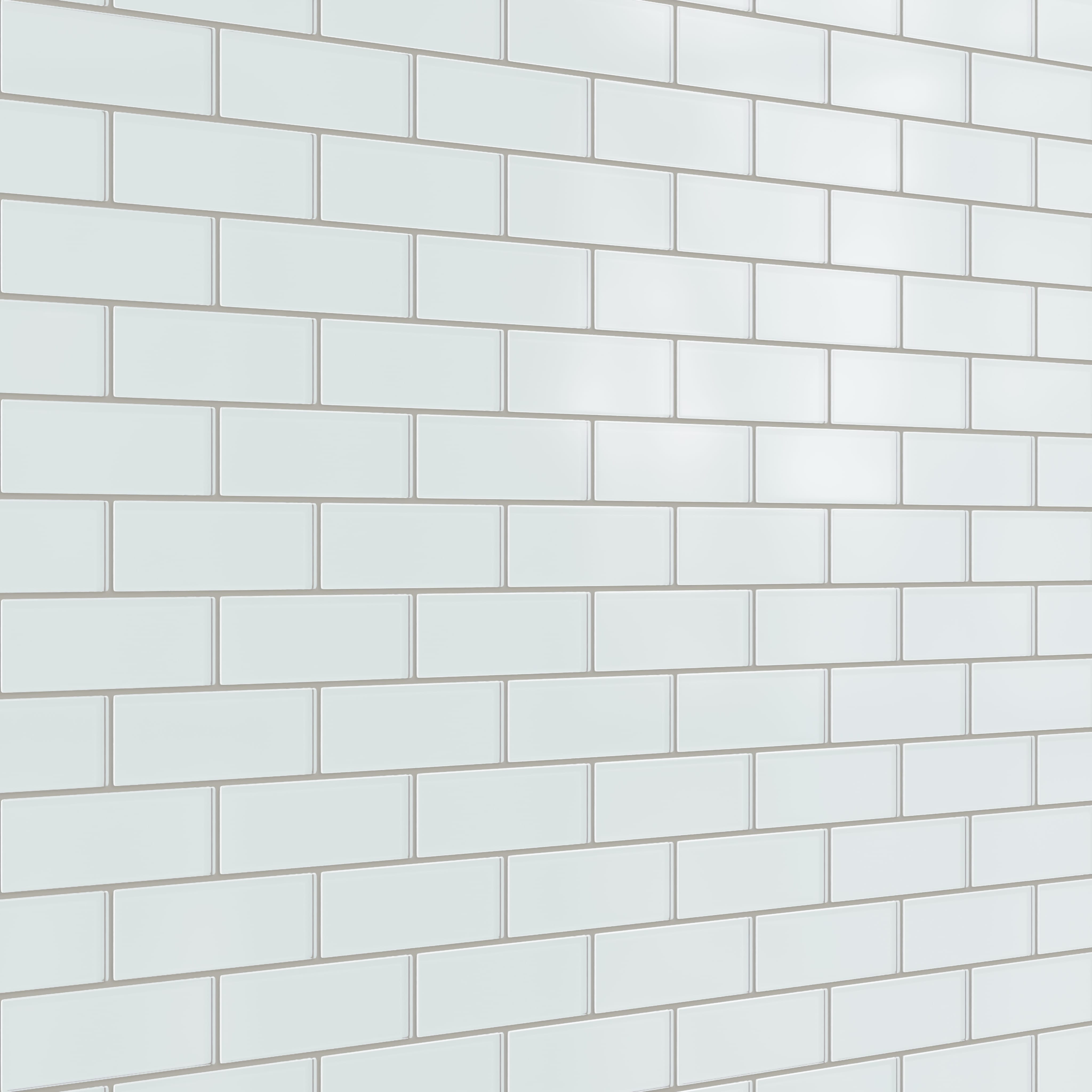 Quick Ship 2x6 Glass Tile in Warbler Matte