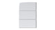 4x8 Natural Press Ceramic Tile in Tin Oxide Gloss