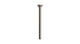 Emerson 12" Straight Shower Arm with Flange in Antique Nickel