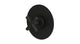 Contour One Handle Wall Mount Shower Trim with Soft Cross Handle in Matte Black
