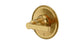Emerson One Handle Wall Mount Shower Trim with Classic Lever Handle in French Brass