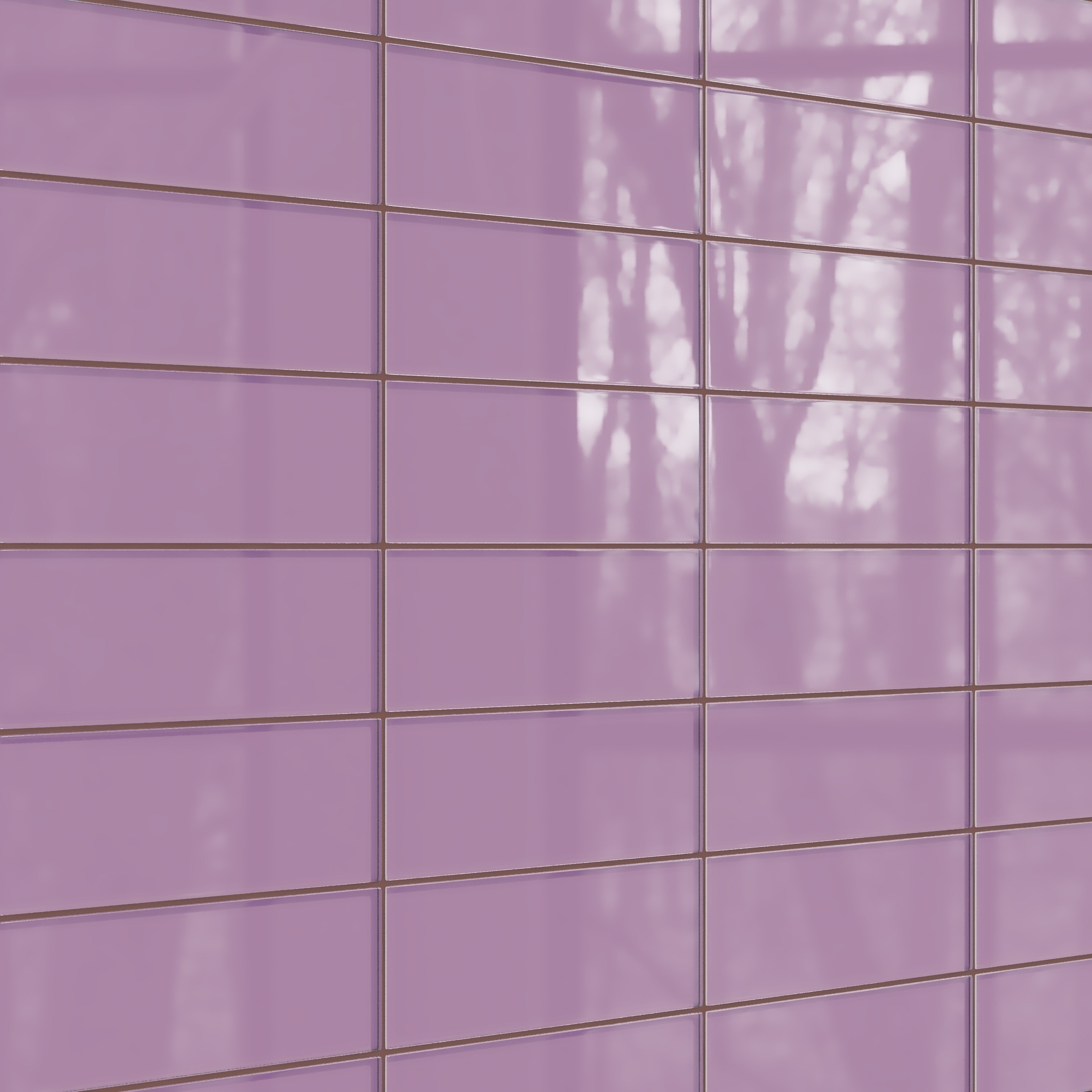 4x12 Glass Tile in Waxbill Gloss