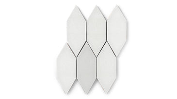 Picket Original Ceramic Tile in Frost Gloss