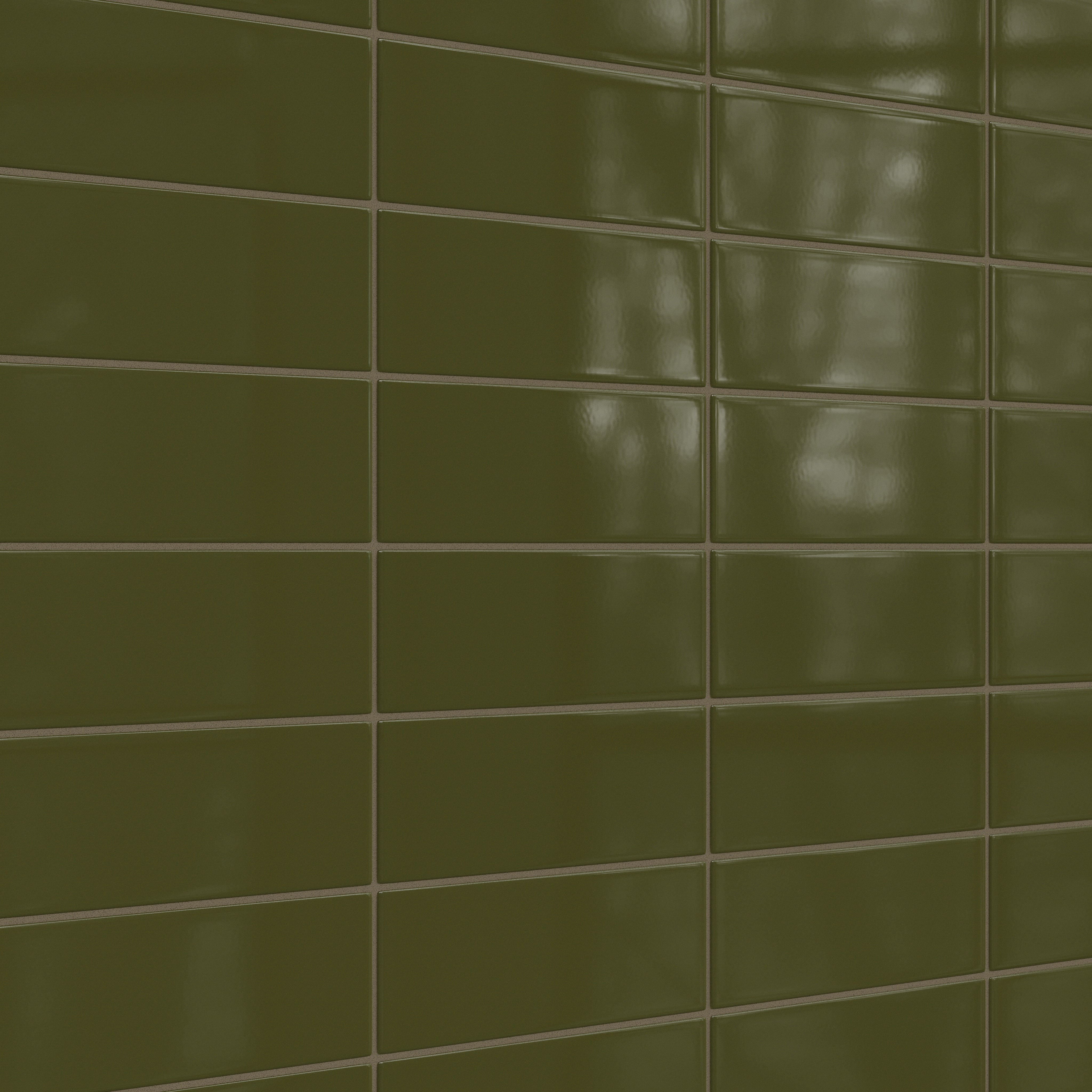 4x12 Original Ceramic Tile in Bonsai Gloss