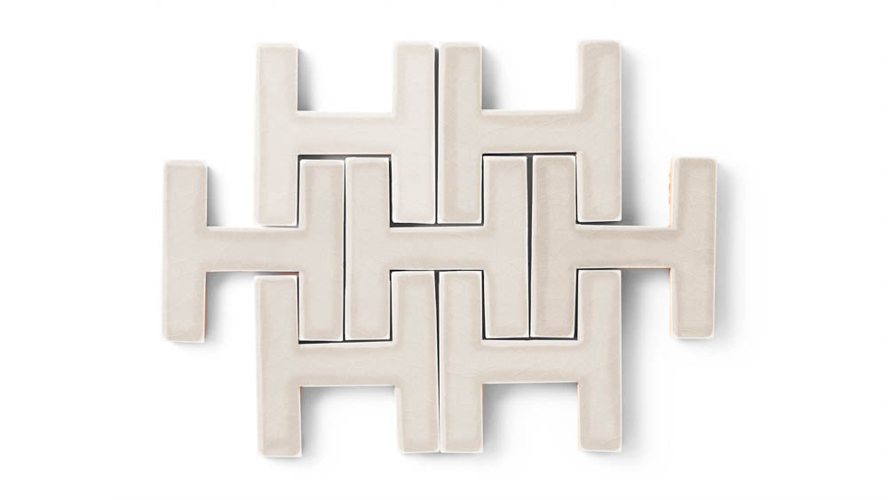 Chaine Homme Original Ceramic Tile in Sand Dune Gloss