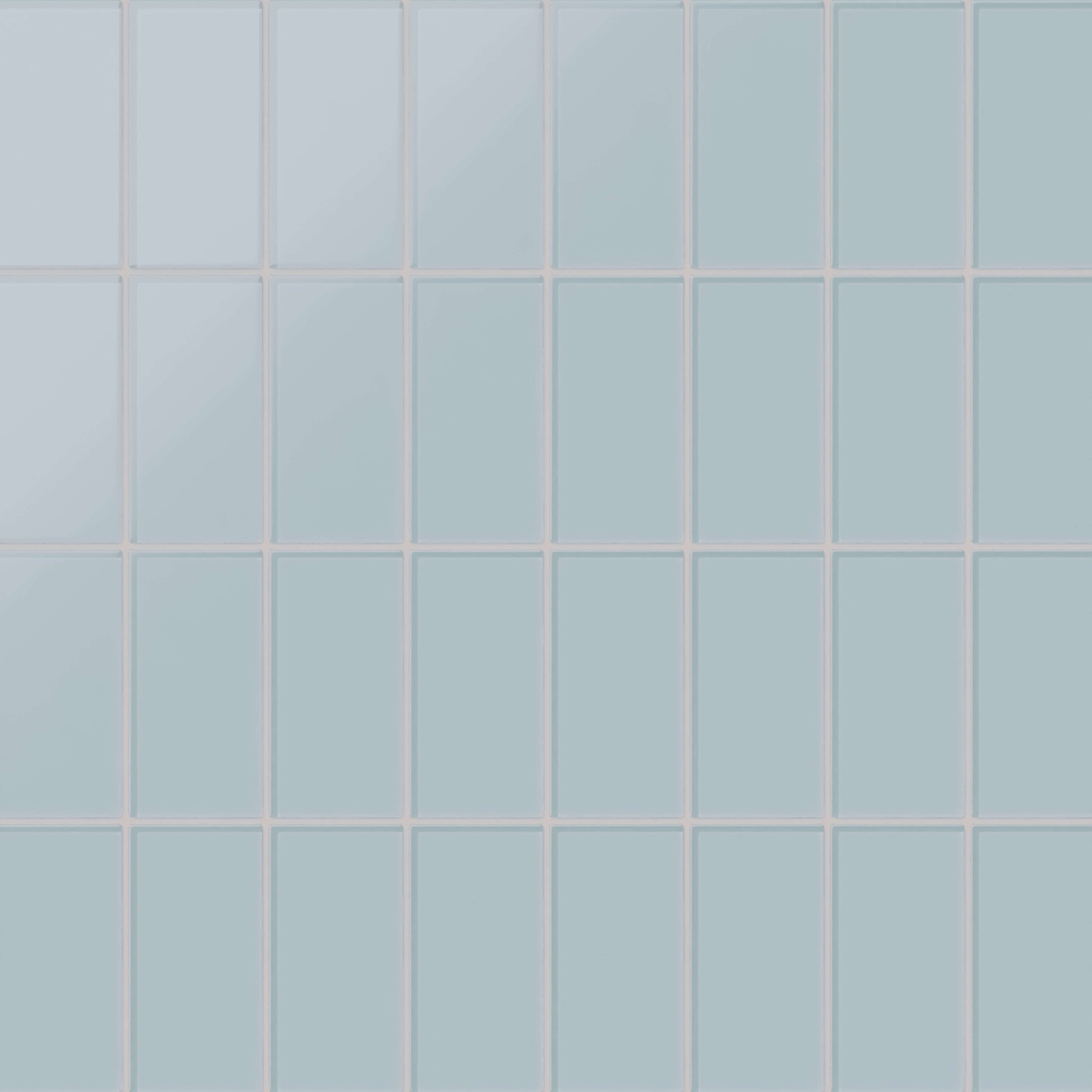 3x6 Glass Tile in Partridge Matte