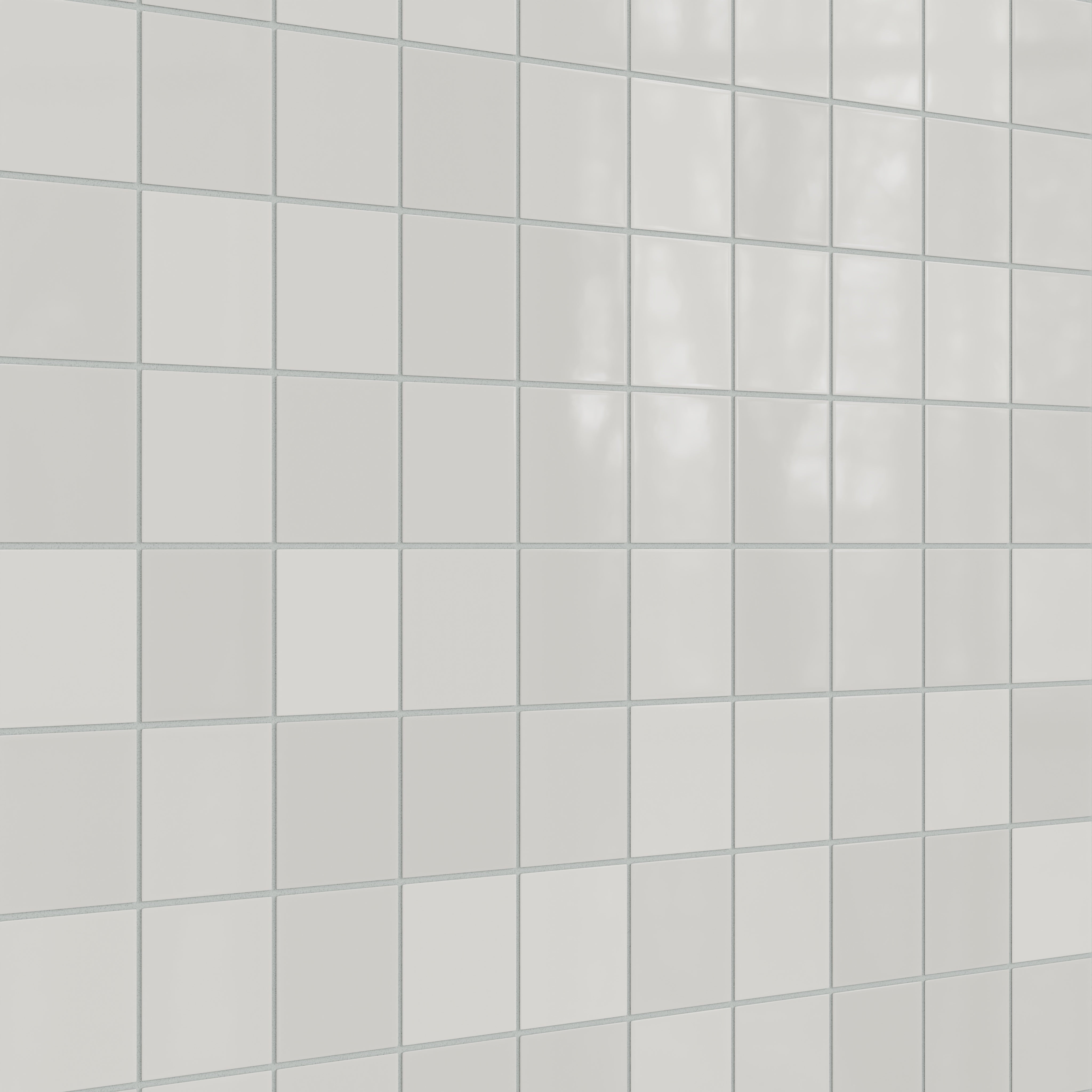 4x4 Natural Press Ceramic Tile in Cloud Cover Gloss