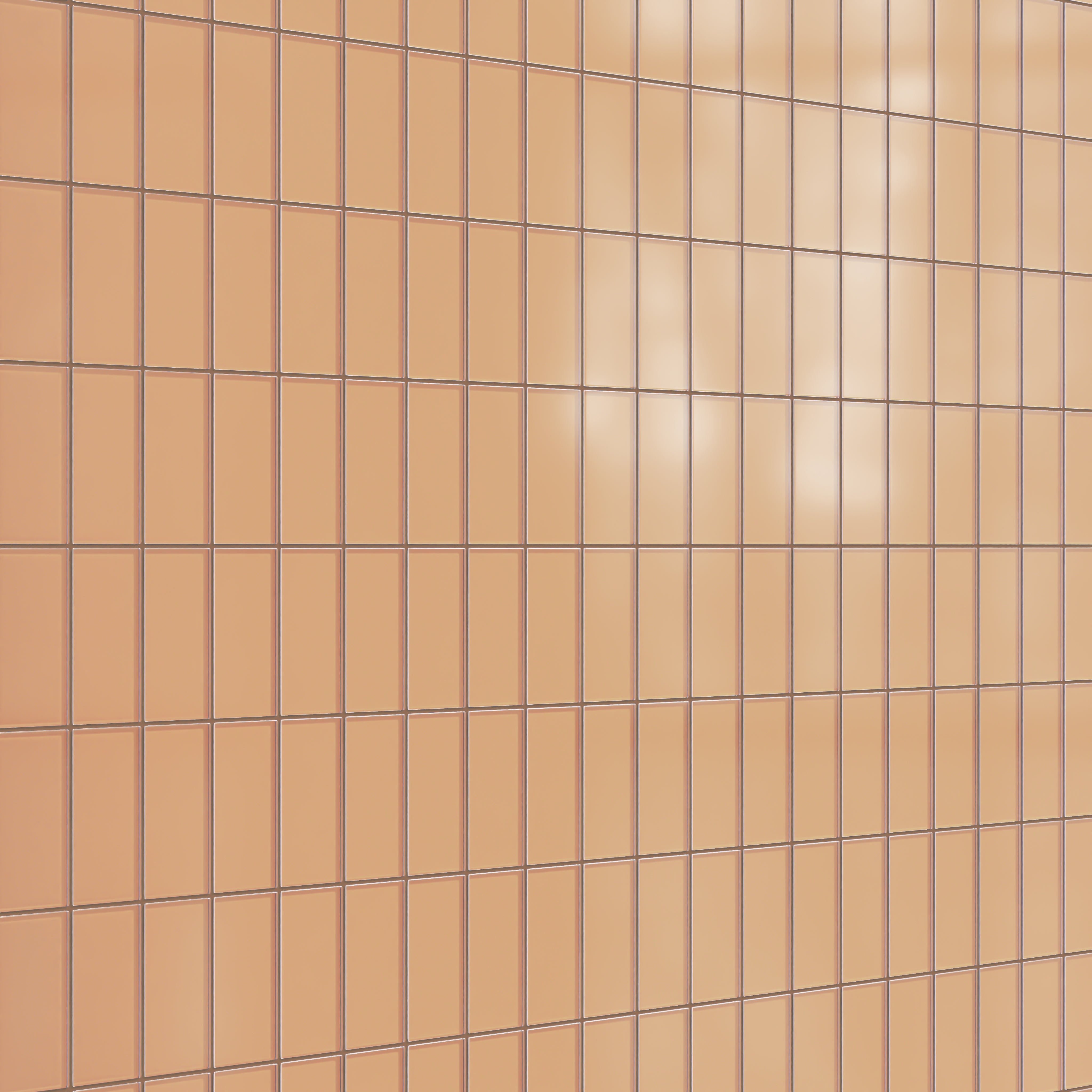 3x6 Glass Tile in Carolina Wren Matte