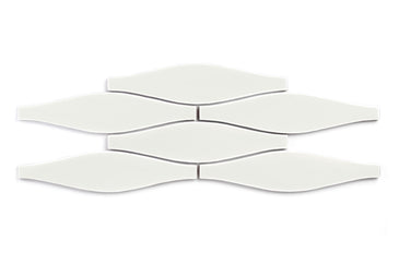 Wave Original Ceramic Tile in Limewash Gloss