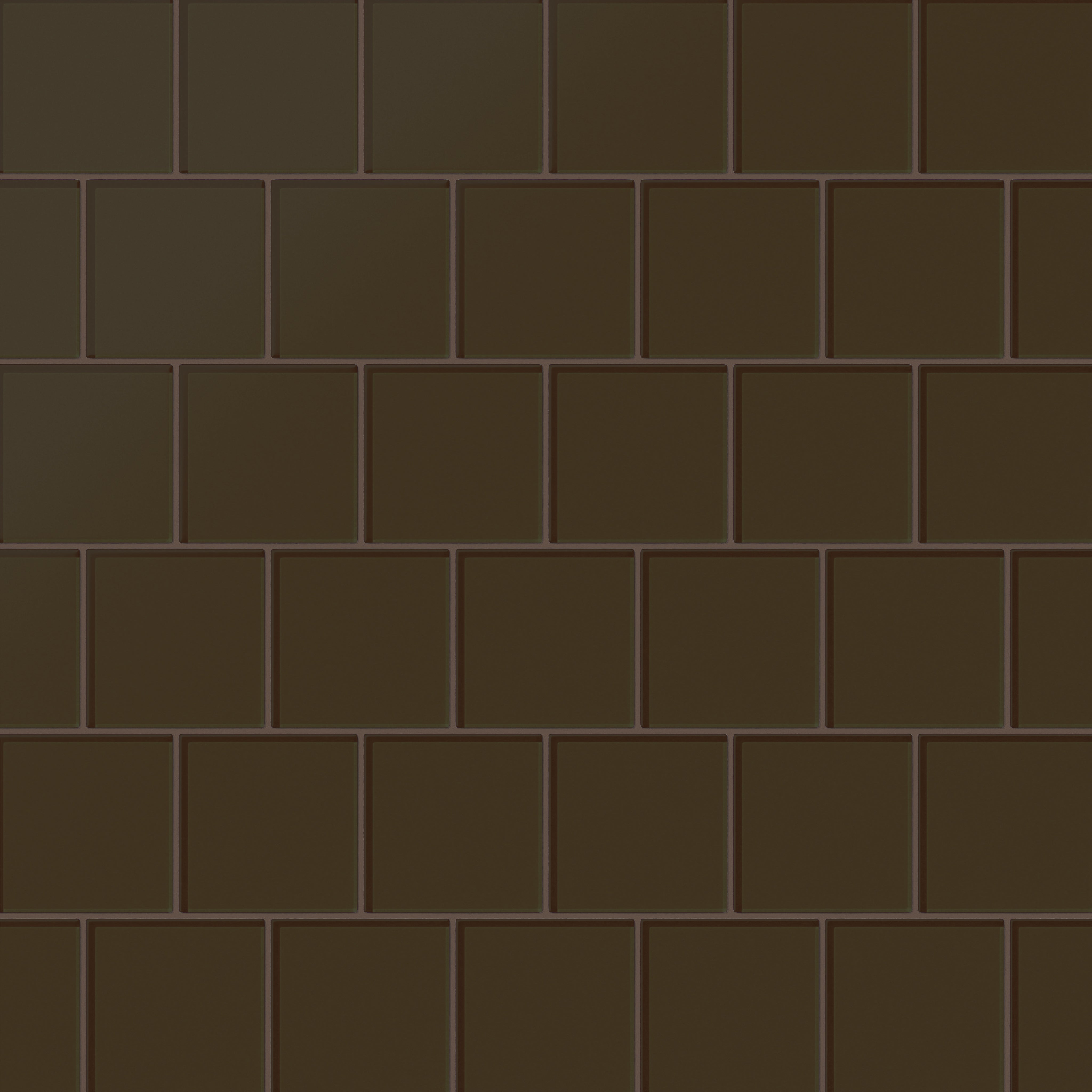 4x4 Glass Tile in Osprey Matte