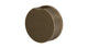 Foundry One Handle Wall Mount Diverter/Volume Control Shower Trim with Barrel Knob Handle in Antique Brass