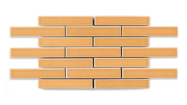 1x6 Half Offset Sheeted Original Ceramic Mosaic Tile in Koi Gloss
