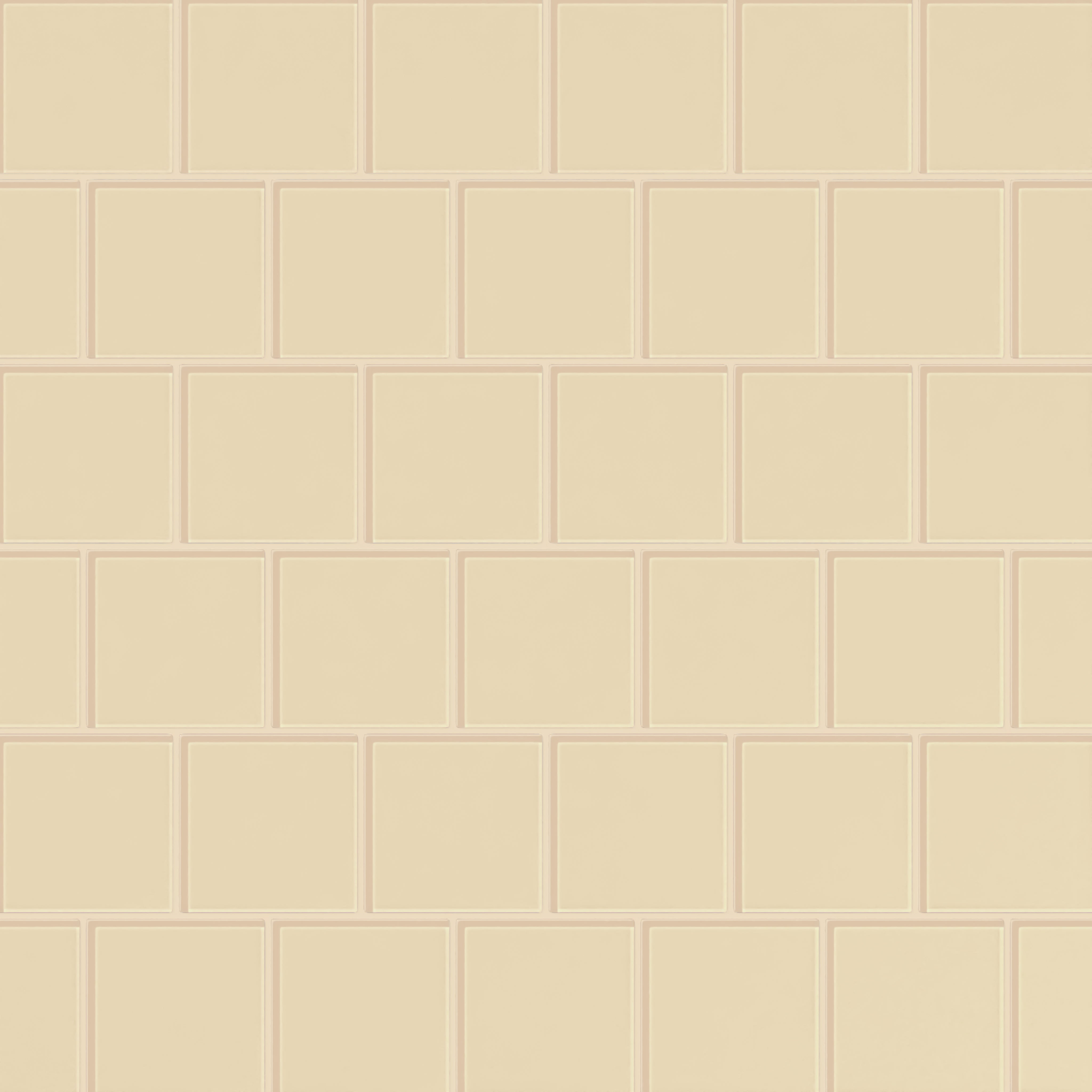4x4 Glass Tile in Chickadee Gloss
