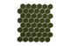 2" Hexagon Sheeted Original Ceramic Mosaic Tile in Lone Pine Gloss