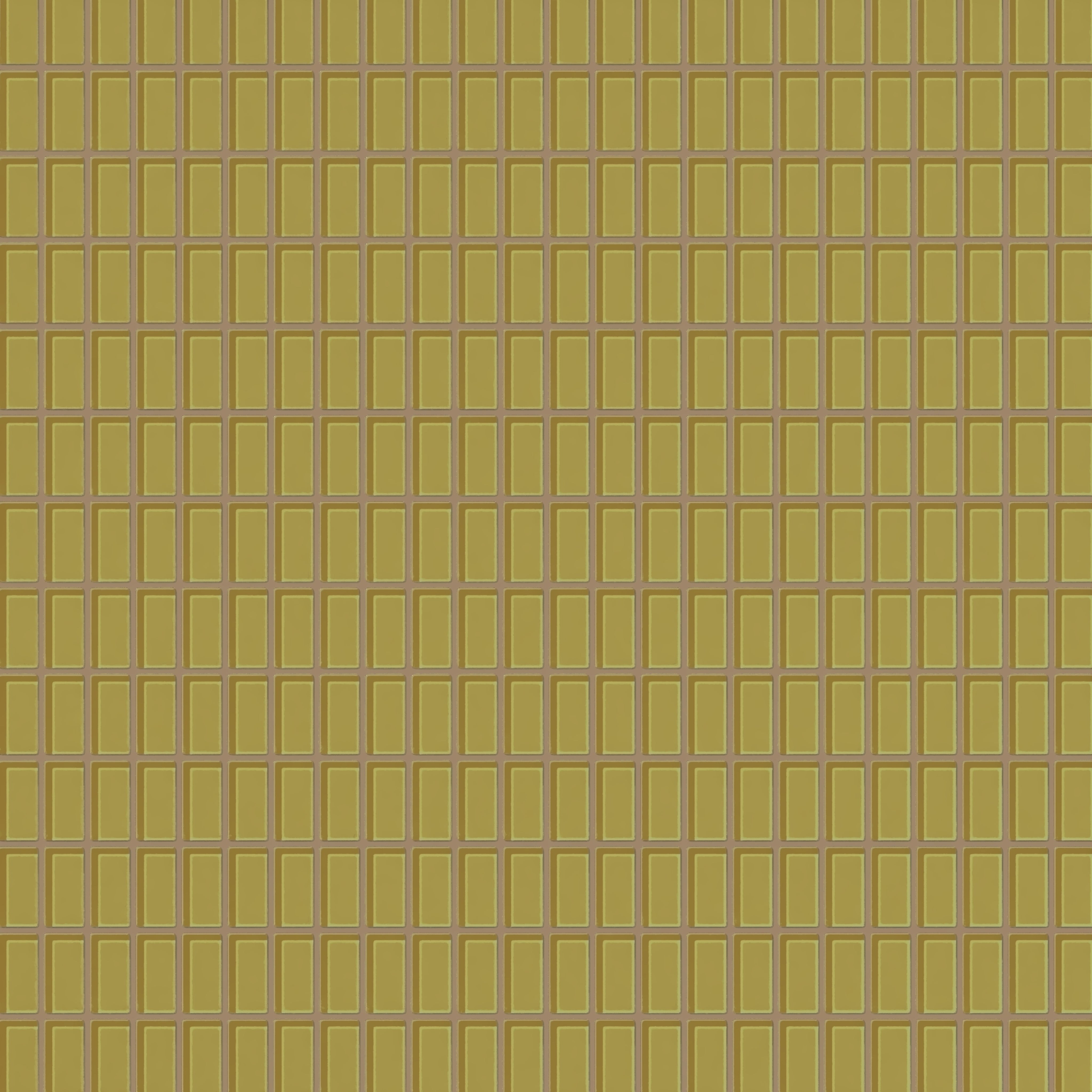 1x2 Straight Set Sheeted Glass Mosaic Tile in Pine Siskin Gloss