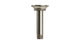 Emerson 4" Straight Shower Arm with Flange in French Nickel
