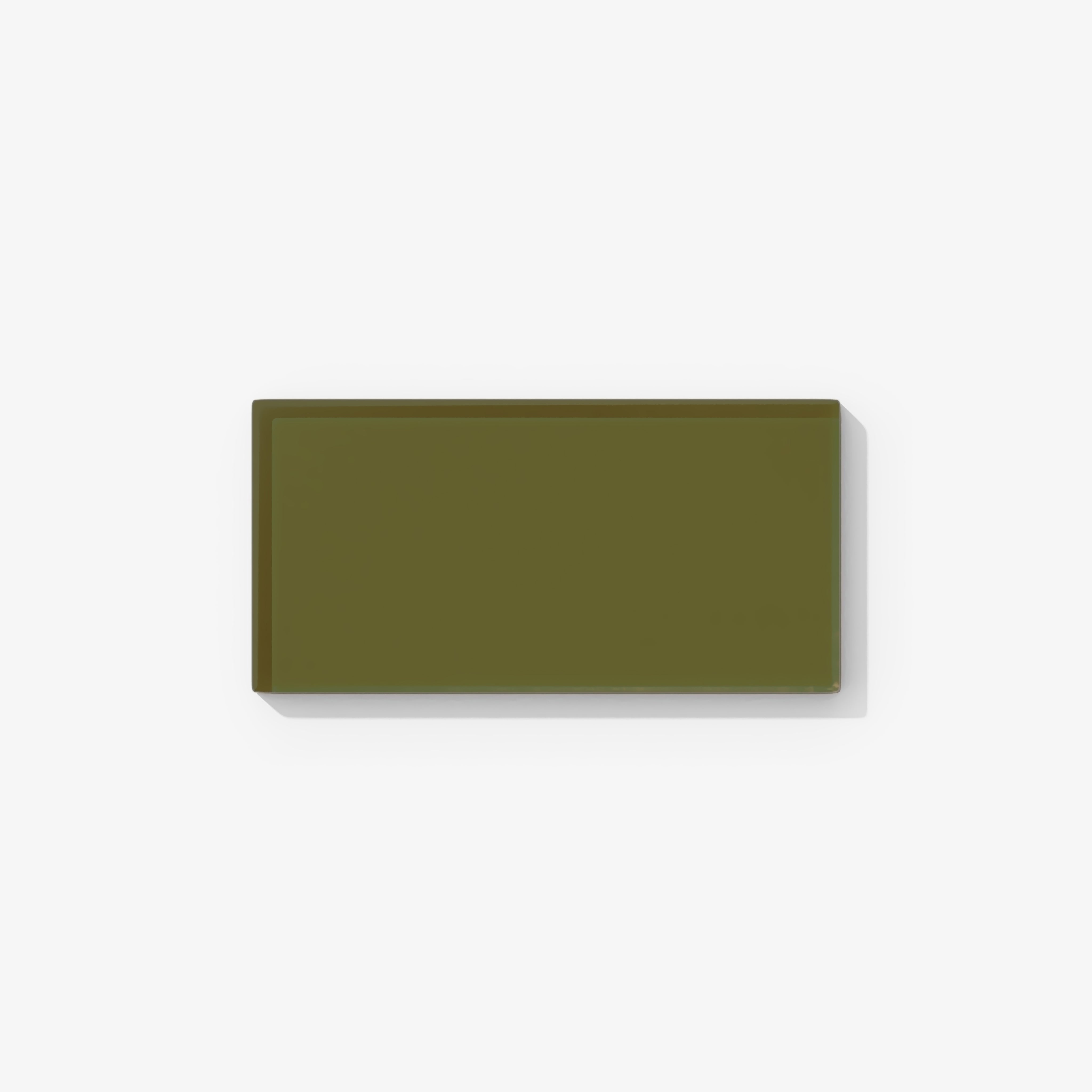3x6 Glass Tile in Cormorant Matte