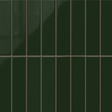3x12 Original Ceramic Tile in Hunter Green Gloss