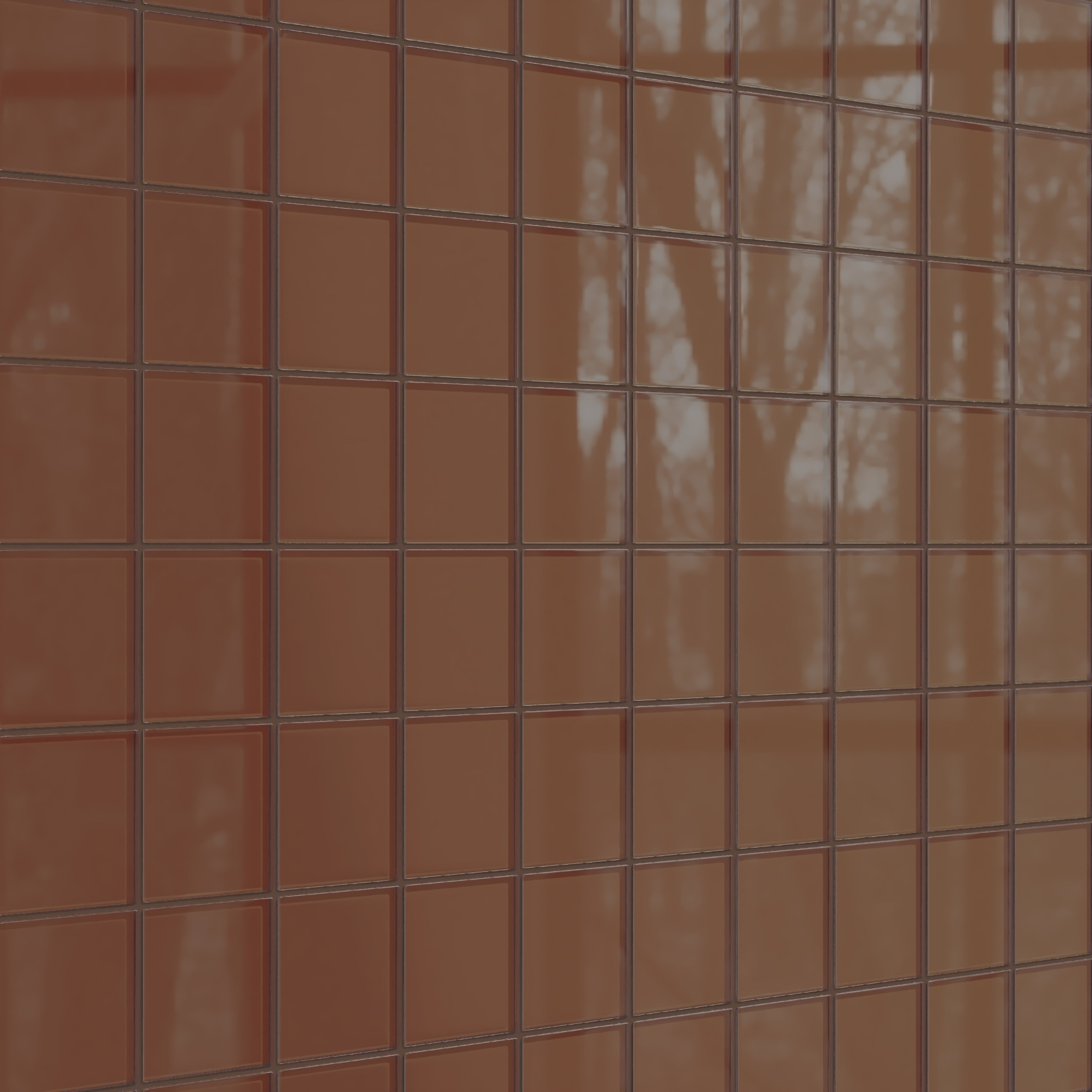 4x4 Glass Tile in Kestrel Gloss