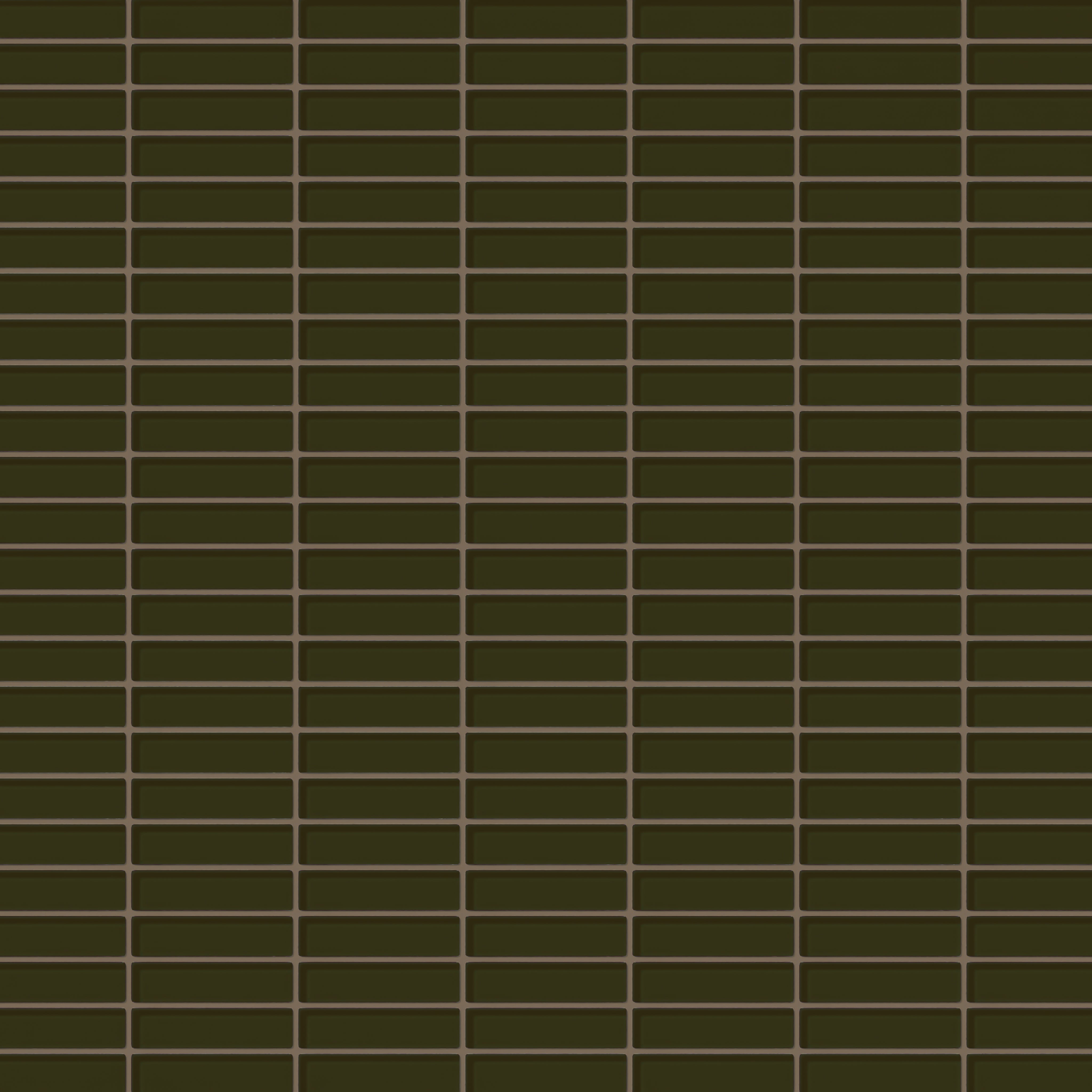 1x4 Straight Set Sheeted Glass Mosaic Tile in Catbird Gloss