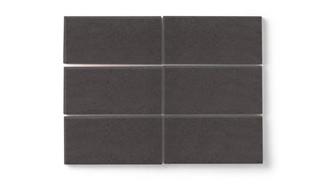4x8 Original Ceramic Tile in Carbon Matte
