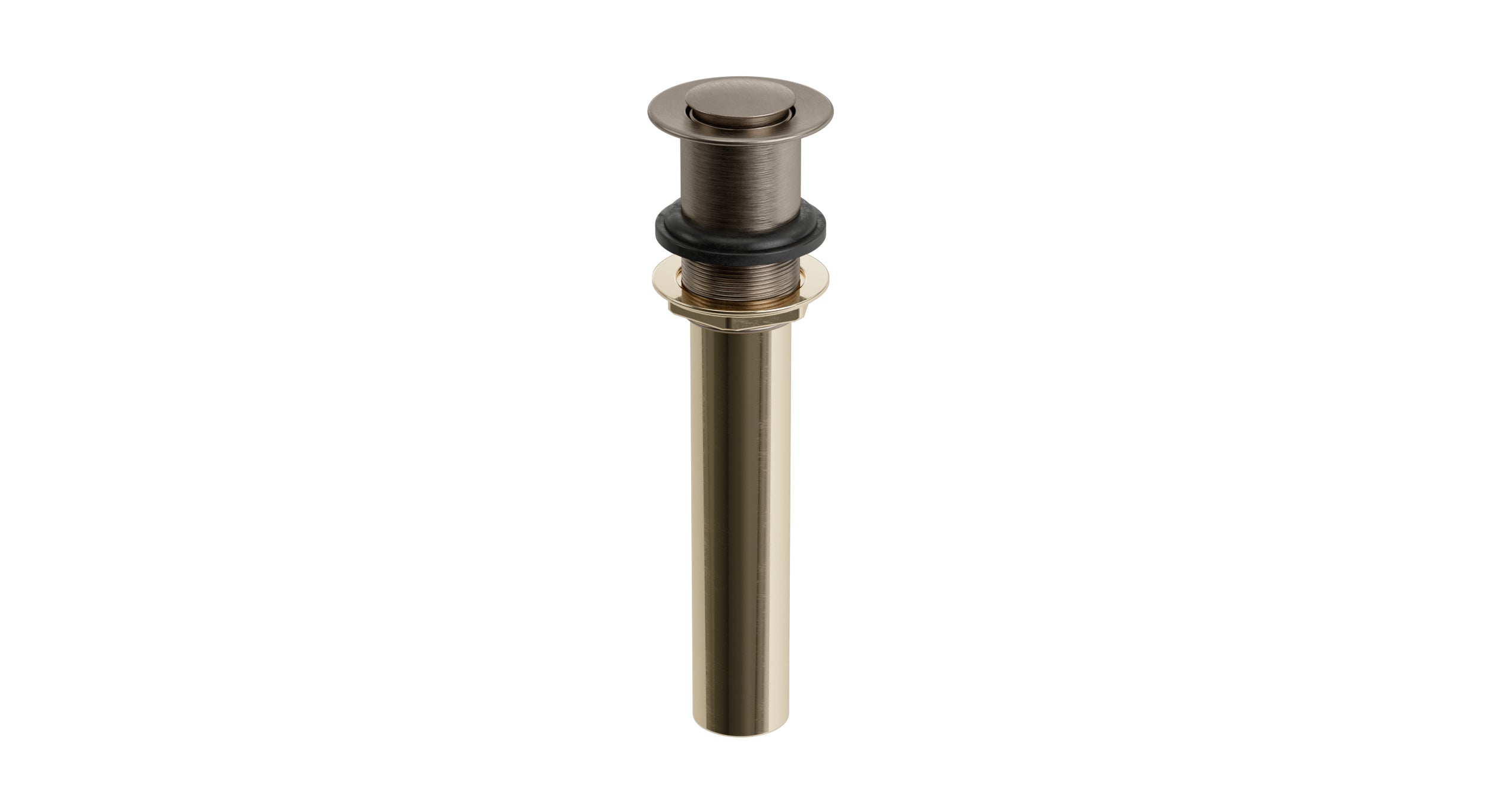Lavatory Faucet Soft Touch Drain - Less Overflow