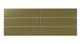 2x8 Natural Press Ceramic Tile in Sap Green Matte