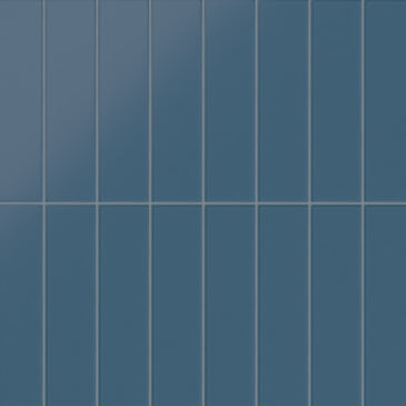 3x12 Glass Tile in Blue Jay Matte