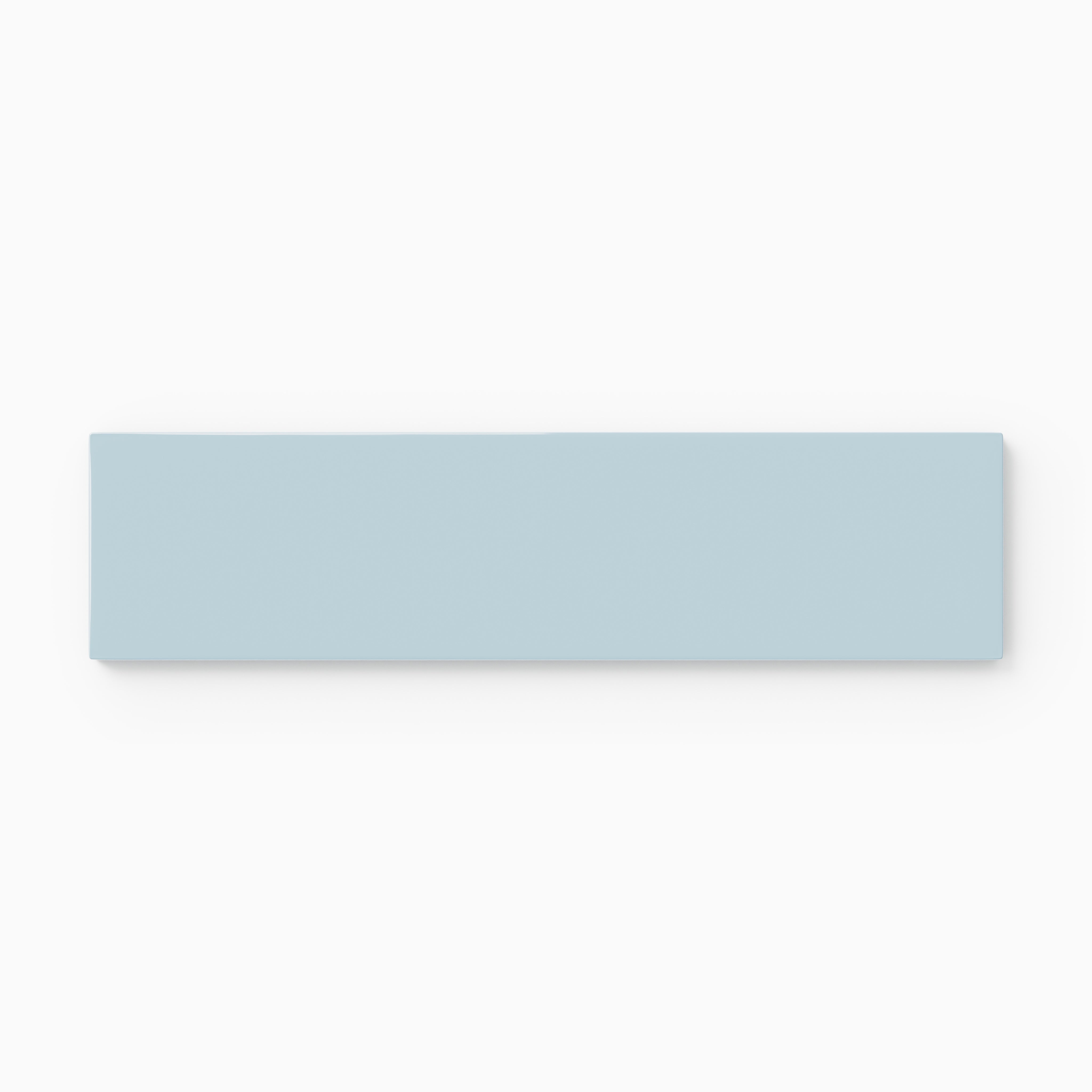 2x8 Natural Press Ceramic Tile in Egyptian Blue Gloss