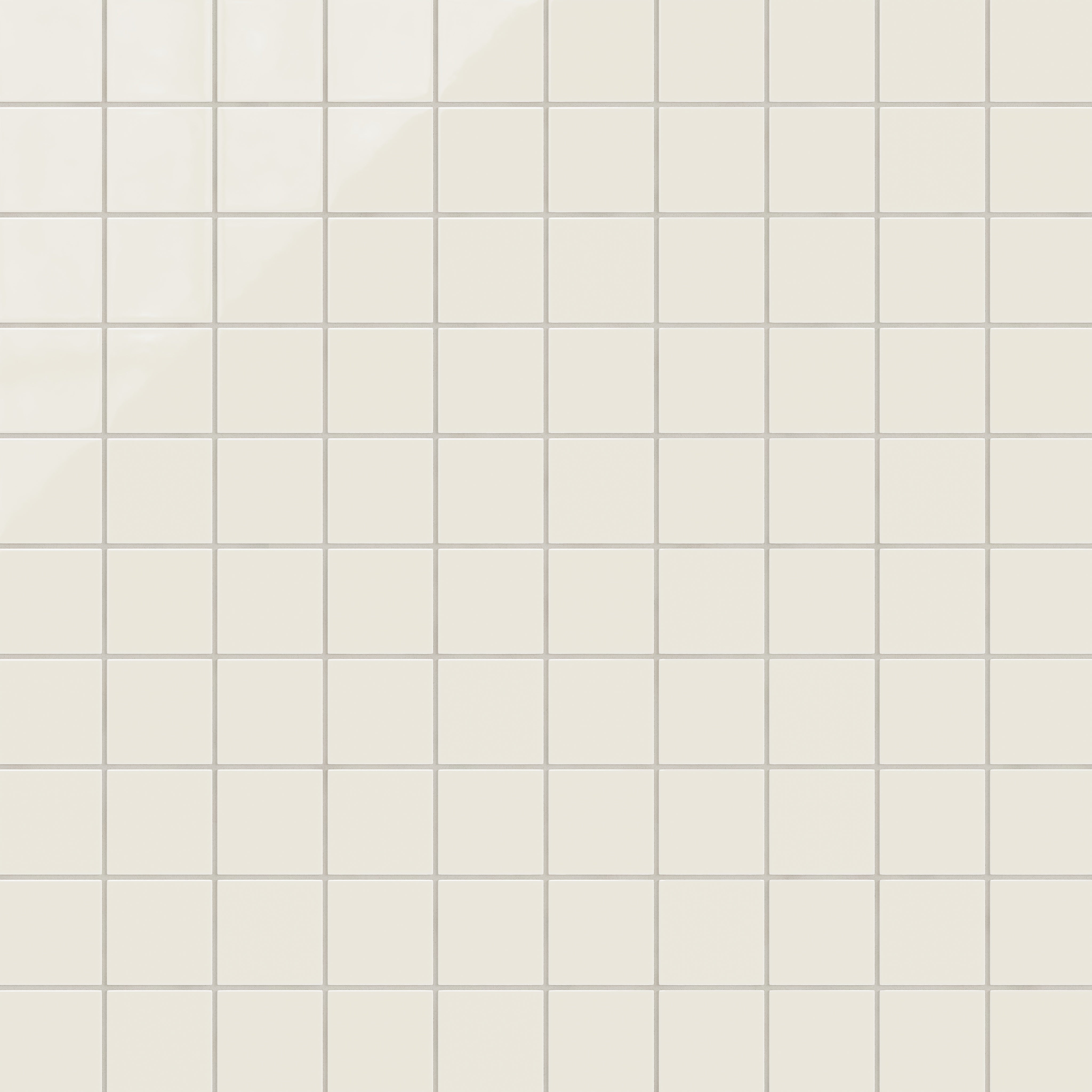 Quick Ship 3x3 Straight Set Sheeted Natural Press Ceramic Mosaic Tile in Salt Creek Gloss