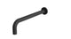 Contour Wall Mount 12" Spout in Matte Black