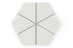 Hexite Original Ceramic Tile in Limewash Matte