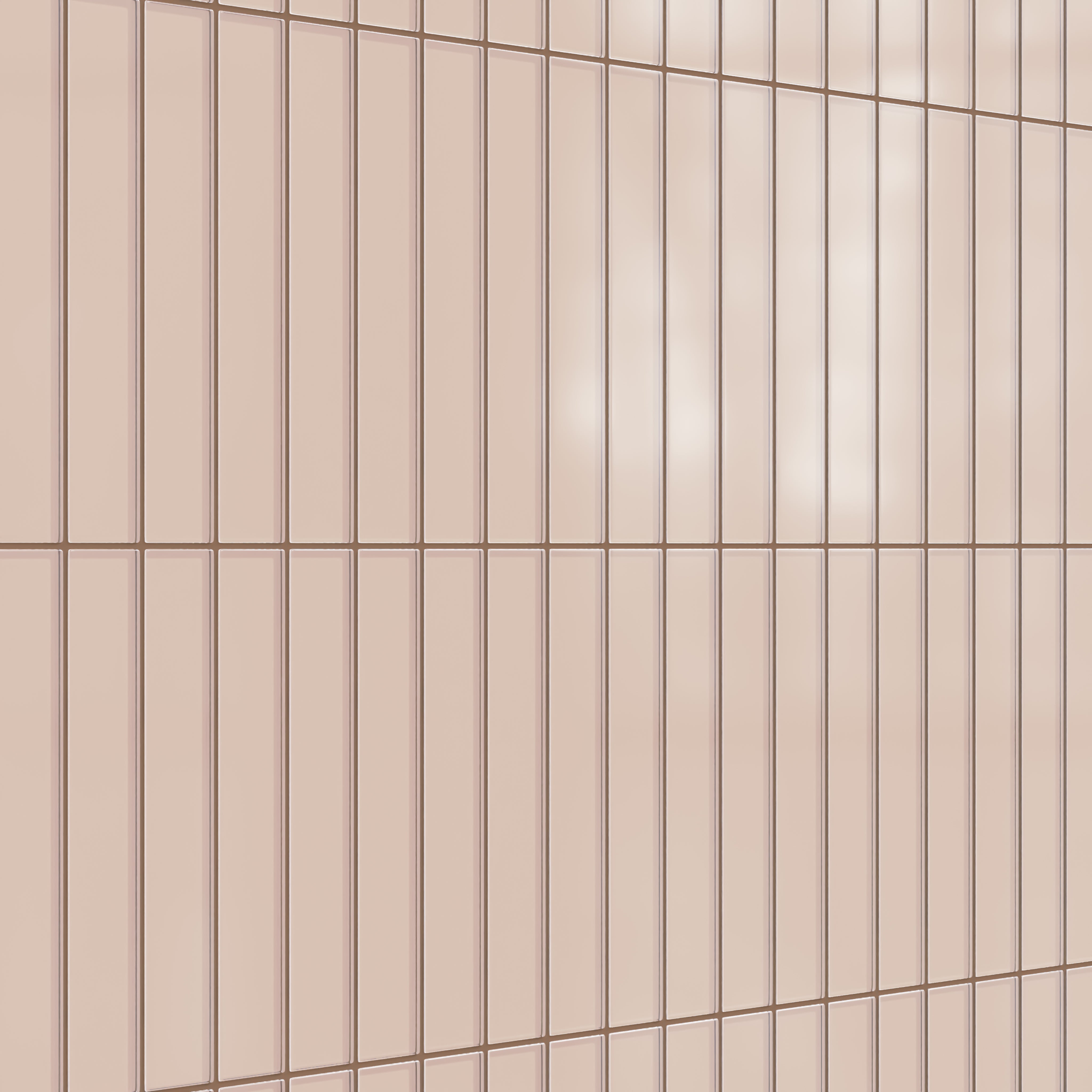 2x12 Glass Tile in Rosy Finch Matte