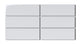 2x6 Natural Press Ceramic Tile in Tin Oxide Gloss